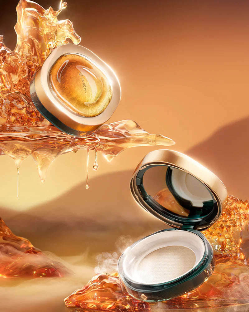 花養気色 アンバーグロウ ルースパウダー