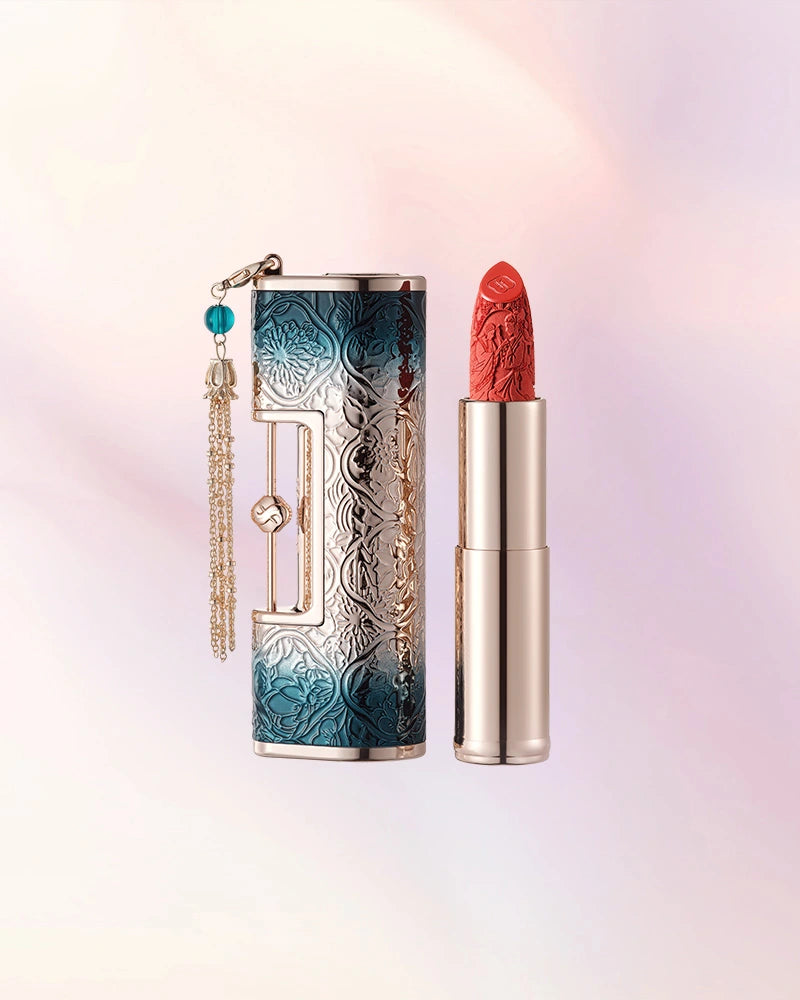 百花同心錠 彫刻リップ