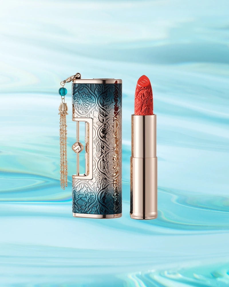 百花同心錠 彫刻リップ