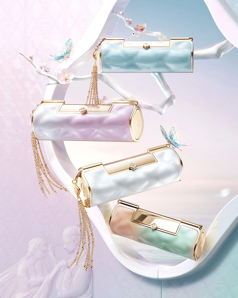 百花同心錠 彫刻リップ(セミマット)