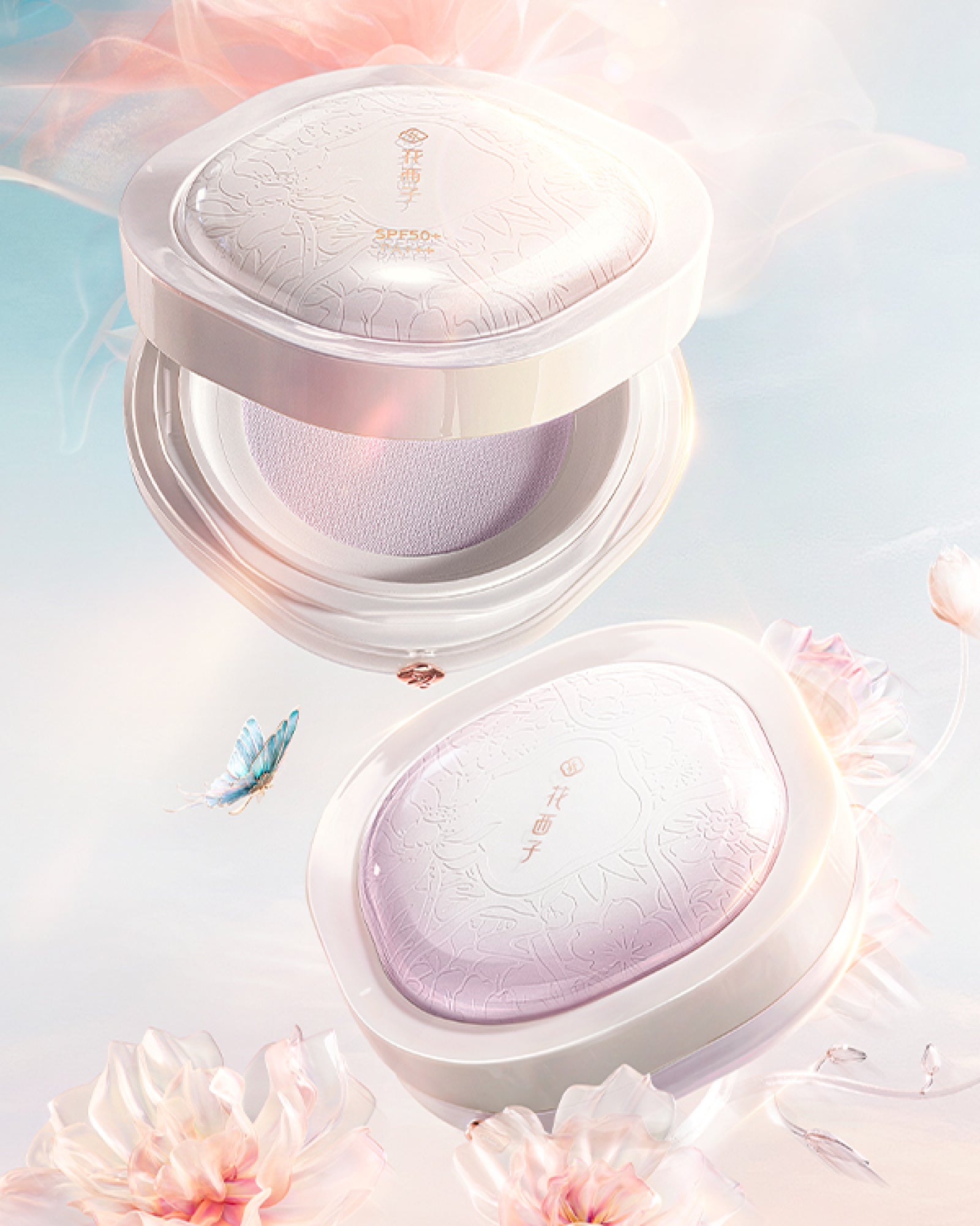 玉容桃花 ルースパウダー UV