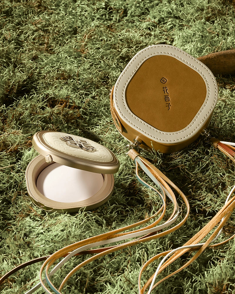 玉養桃花プレストパウダー(遊牧限定),Florasis花西子,中国メーク,フェイスパウダー,プレストパウダー,C-ビューティ,チーク中国ブランド