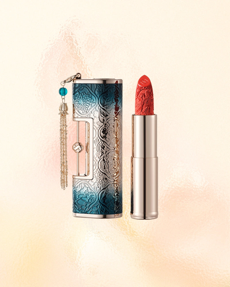 百花同心錠 彫刻リップ