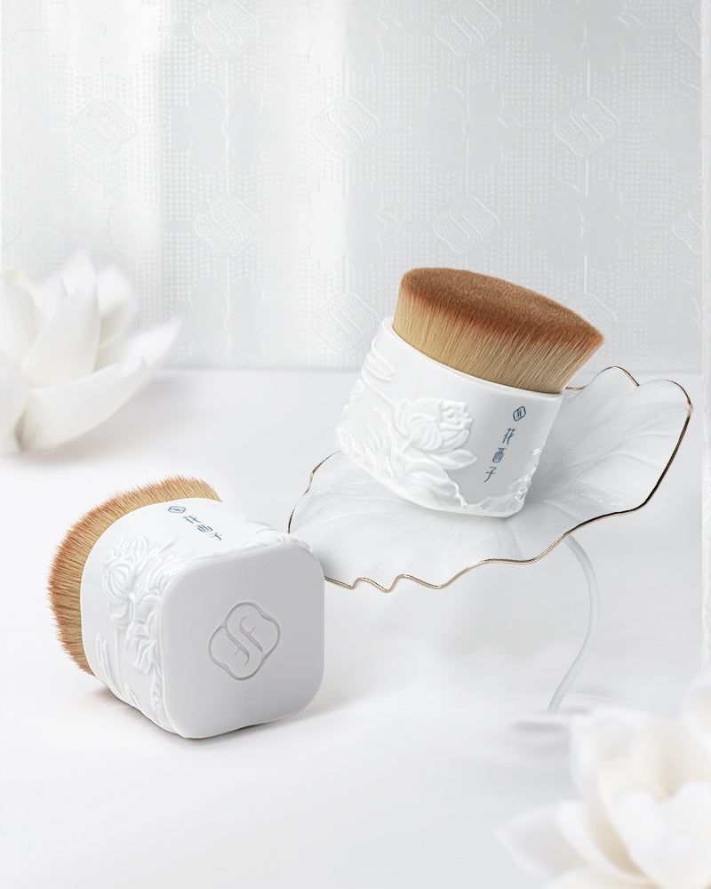 Florasis-白磁 ファンデーションブラシ