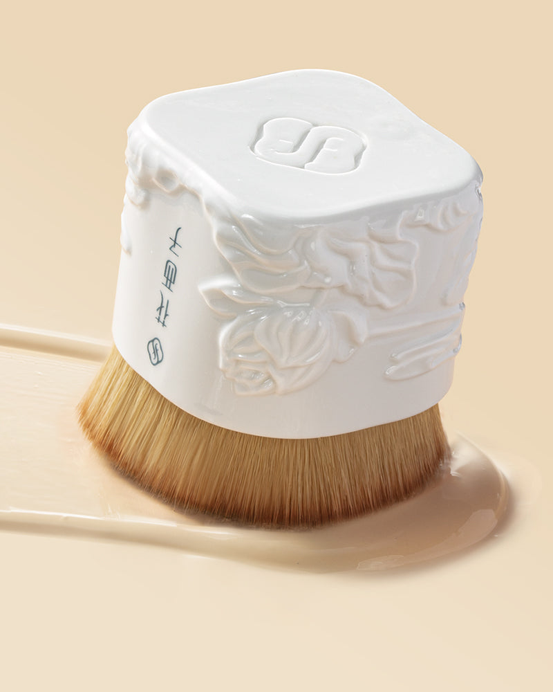 Florasis-白磁 ファンデーションブラシ