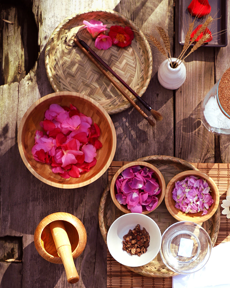 百花 彫刻リップ