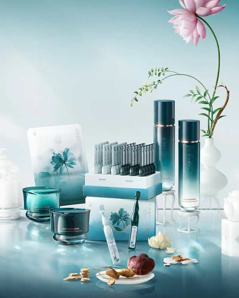 【新品】花西子 気色双生 蓮精華ローション ミルク 気色双生 蓮精華ミルク | 花西子Florasis