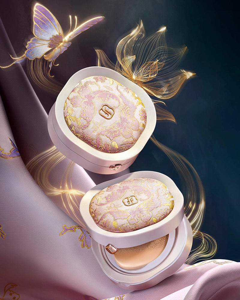 玉容桃花 クッションファンデーション(宋錦限定) | 花西子Florasis 玉容桃花 クッションファンデーション(宋錦限定) | 花西子Florasis