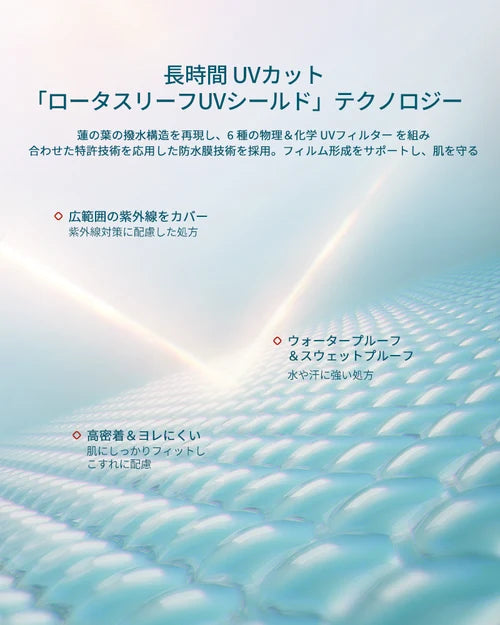 光で守るUVベースメイク2点セット