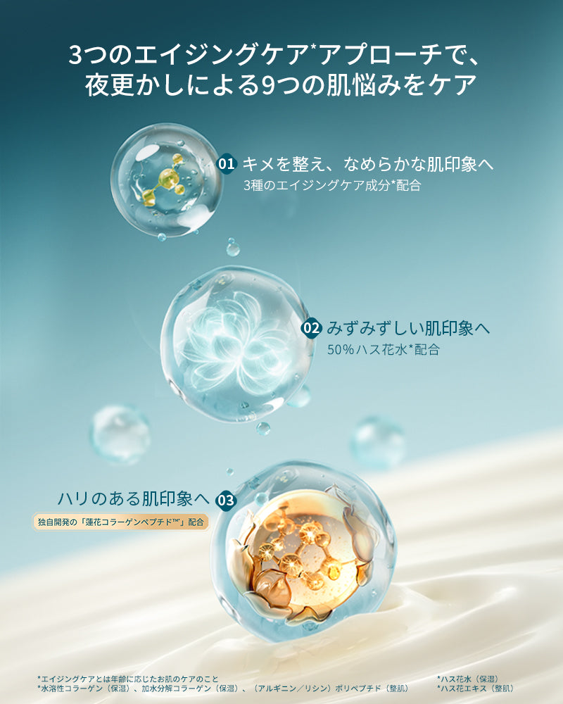 気色双生 蓮精華ナイトクリーム