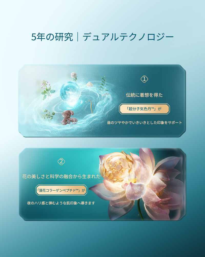 気色双生 蓮精華モーニングクリーム