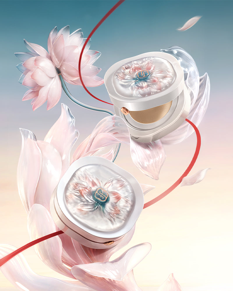 玉方活顔 クッションファンデーション (双蓮限定)