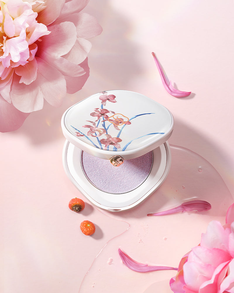 玉養桃花 プレストパウダー(刺繍限定) | 花西子Florasis 玉養桃花 プレストパウダー(刺繍限定) | 花西子Florasis