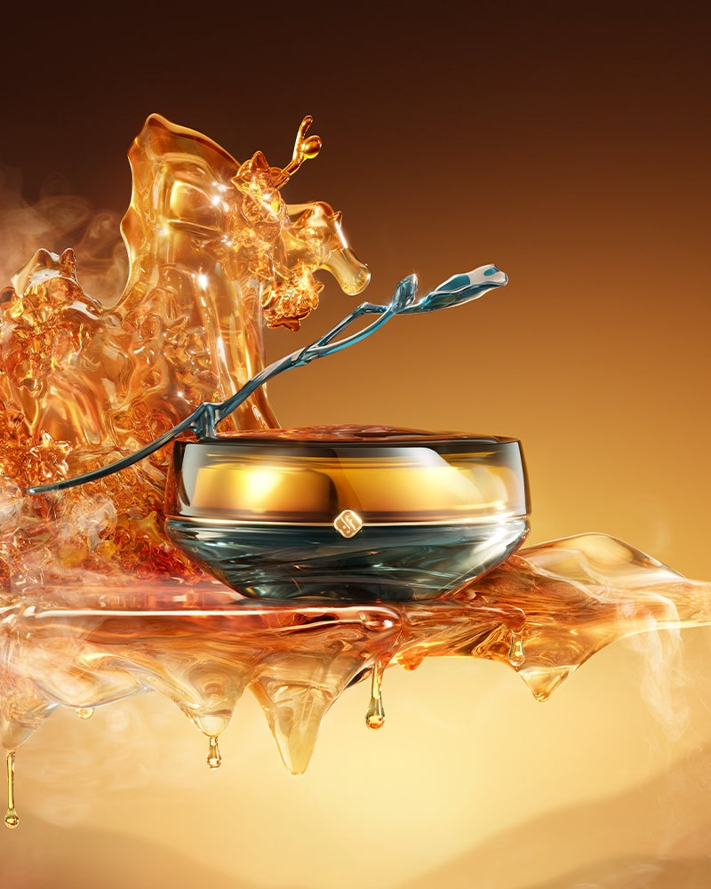 花養気色  アンバーグロウ  クリームファンデーション