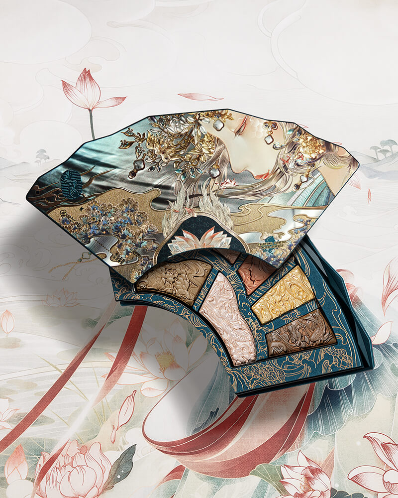  Florasis 洛神賦 アイシャドウパレット