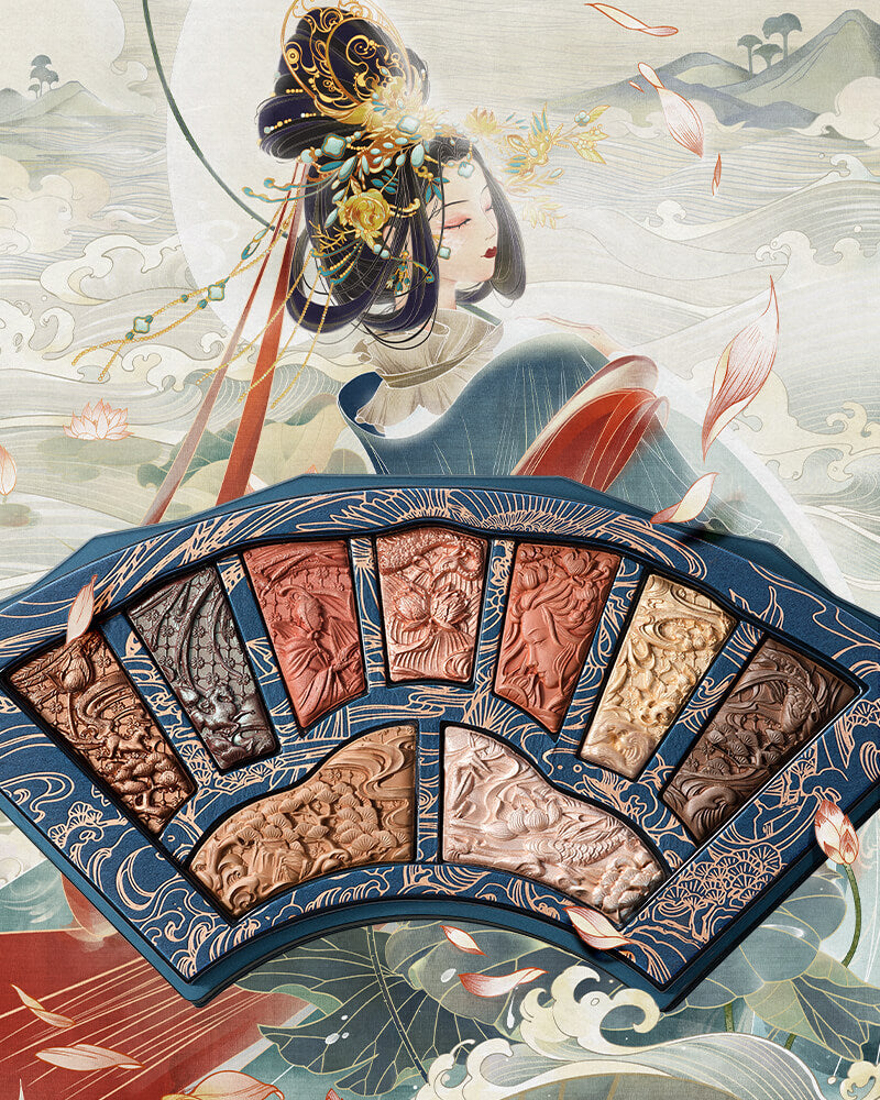  Florasis 洛神賦 アイシャドウパレット